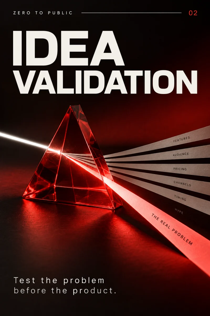 Idea Validation book cover